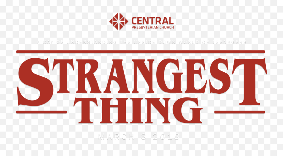 Stranger Things Parent Seminar - Strangest Things Logo Png Emoji,Stranger Things Logo