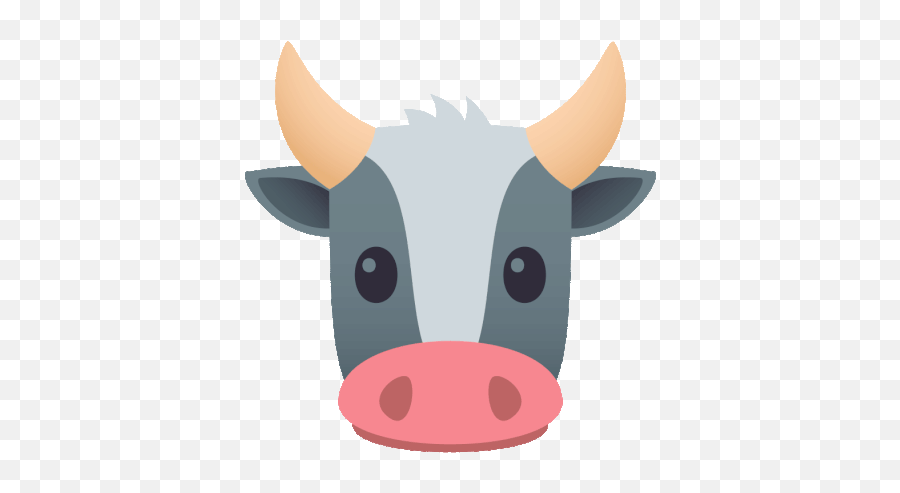 Cow Face Joypixels Gif Emoji,Shocked Face Clipart