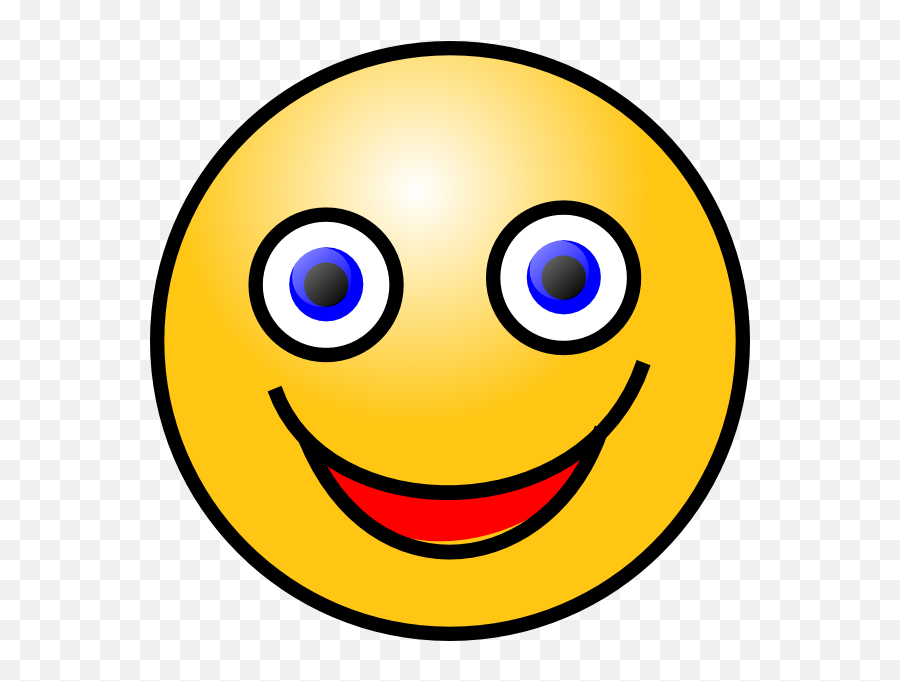 Smiley Face Clip Art At Clker Emoji,Smiling Face Clipart