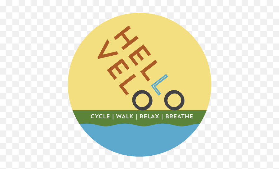 Hello - Velologolarge Hello Vélo Emoji,Hello Logo