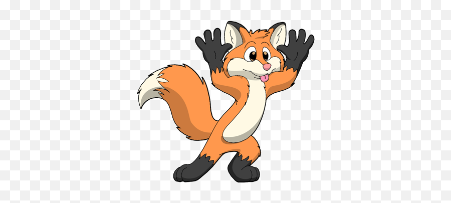 Cute Fox Cartoon Transparent - Clip Art Library Emoji,Cute Fox Clipart