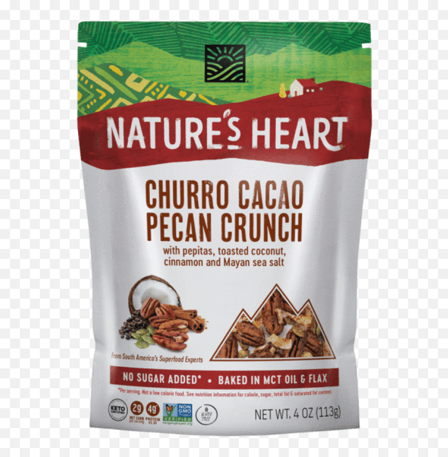 Churro Cacao Pecan Crunch - Natureu0027s Heart Emoji,Churro Png