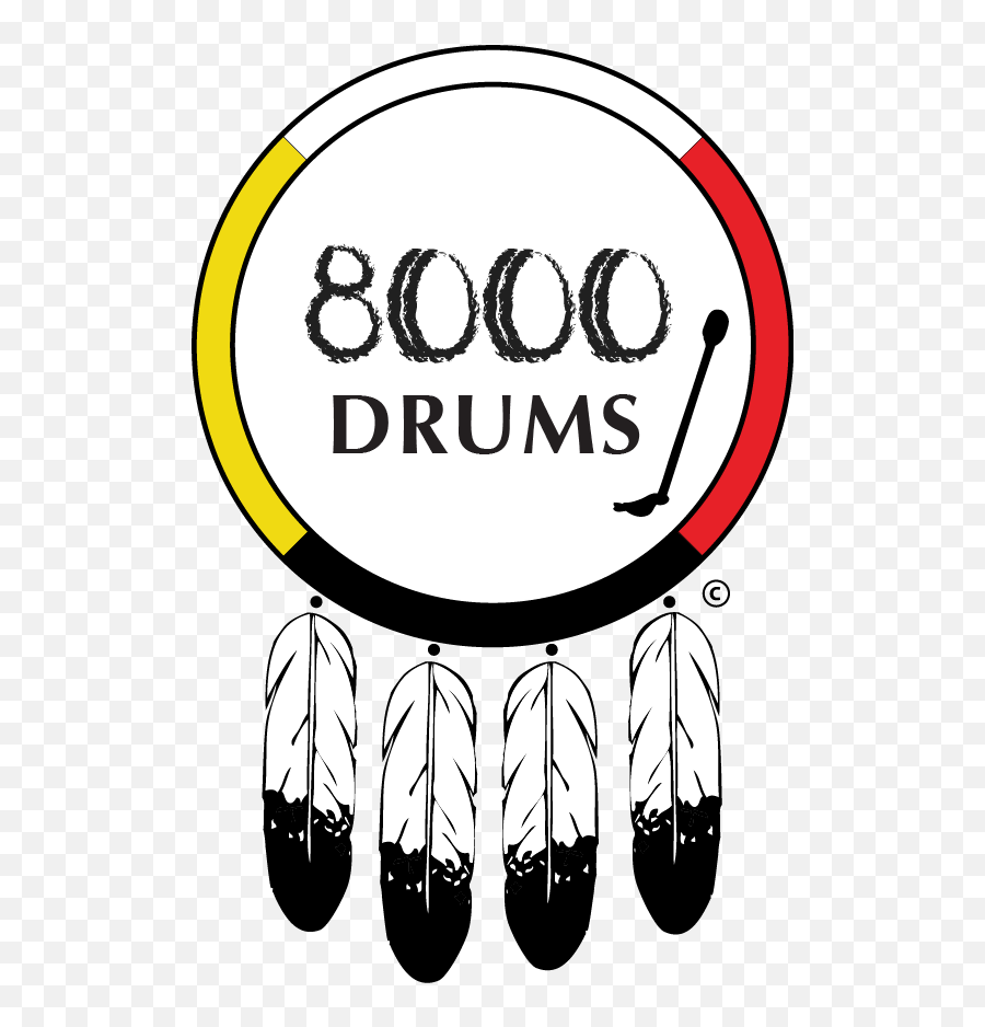 8000 Drums 8000 Tambours For Healing Mother Earth Peace Emoji,Drummer Logo
