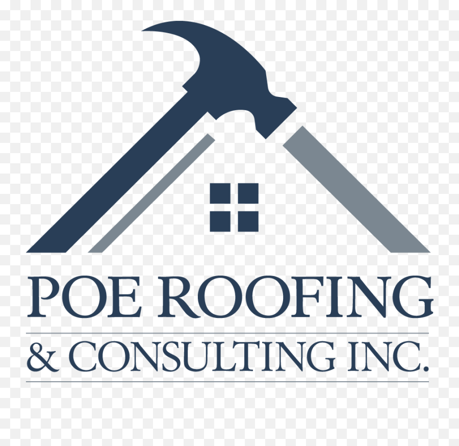 Poe Roofing Consulting Services - Roofing Logo Ideas Png Emoji,Roofing Logo