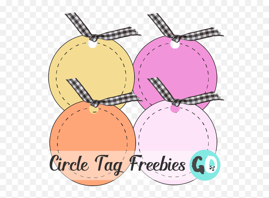 Circle Tag Clipart Freebies - Girly Emoji,Tag Clipart