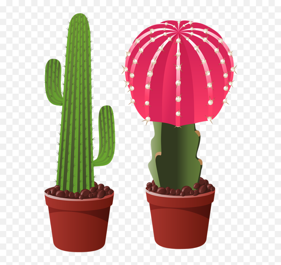 Floral Clipart Cactus Floral Cactus Transparent Free For - Clip Art Emoji,Cactus Clipart