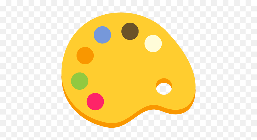 Paint Color Palette Clipart - Pintura Paleta De Colores Emoji,Paint Palette Clipart