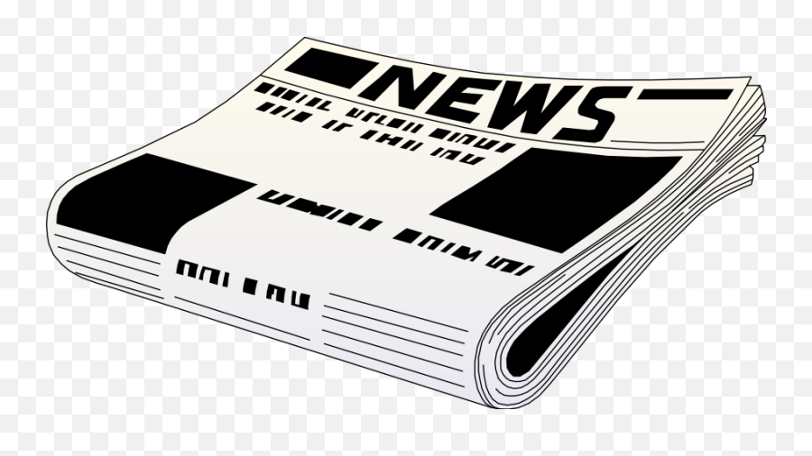 Newspaper Clipart - Newspaper Clipart Png Emoji,News Clipart