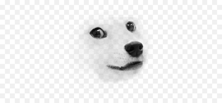Doge Face Png - Happy Emoji,Doge Transparent