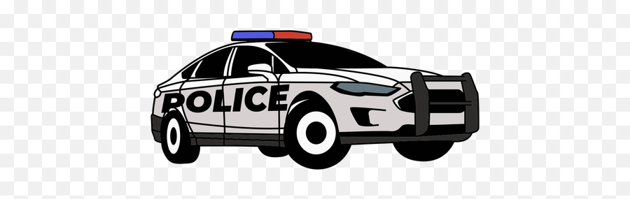 Police Car Lights Modern Right - Police Car Svg Emoji,Police Lights Png