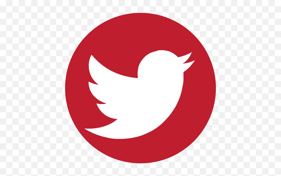 Red Twitter Logo - Twitter Logo Svg Emoji,Twitter Logos