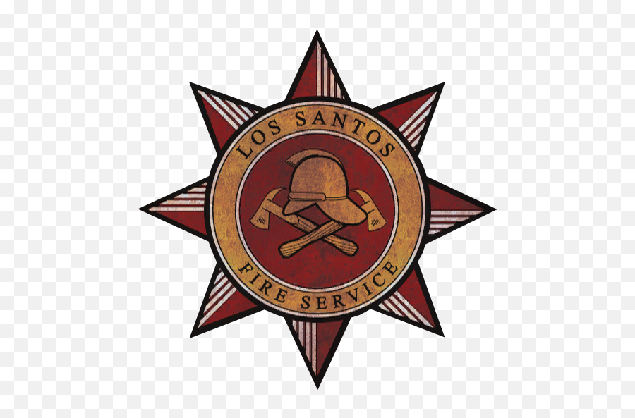 Los Santos Fire Department Gta Wiki Fandom - Free Hand Design Motif Emoji,Fire Department Logo