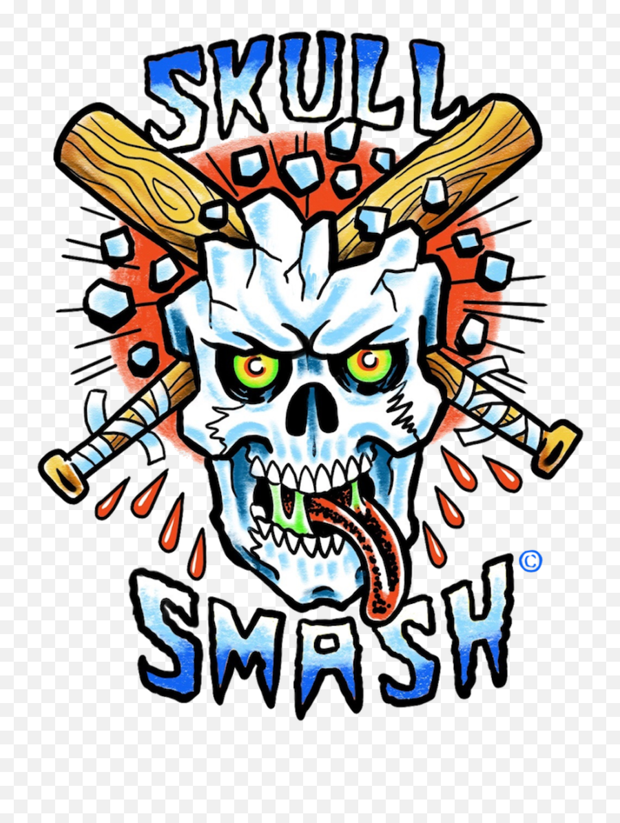 Lifting Chalk U2014 Skull - Smashcom Skull Smash Ammonia Emoji,Smash Logo