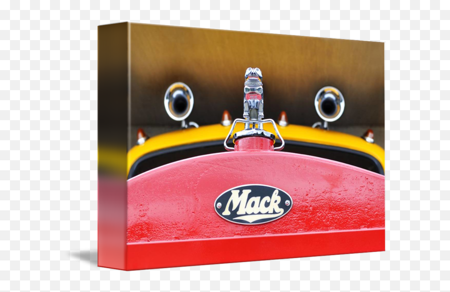 Big Mack Truck - Antique Car Emoji,Mack Truck Logo