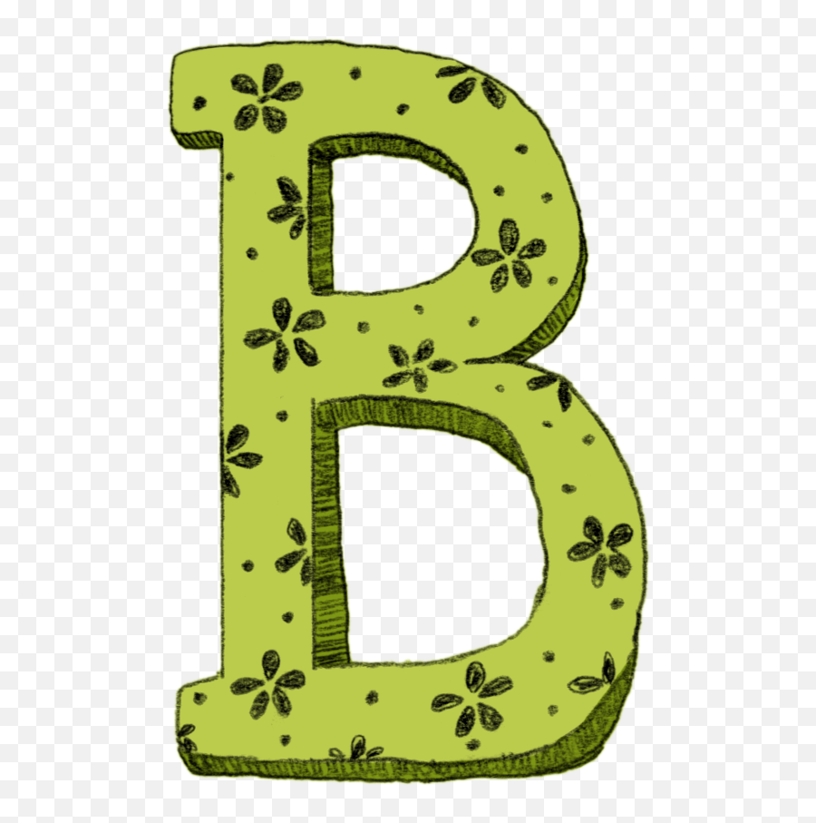 Sketch Letter B - Transparent B Clipart Emoji,Letter B Png