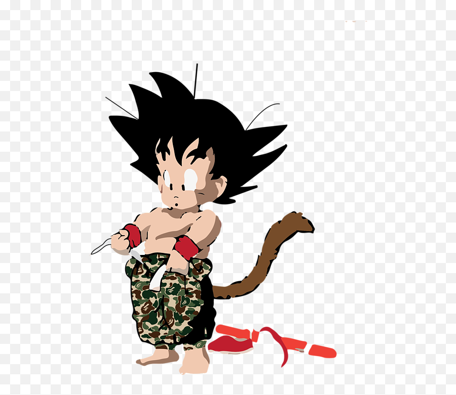 Kid Goku Bape Iphone 7 Case - Kid Goku Bape Emoji,Kid Goku Png