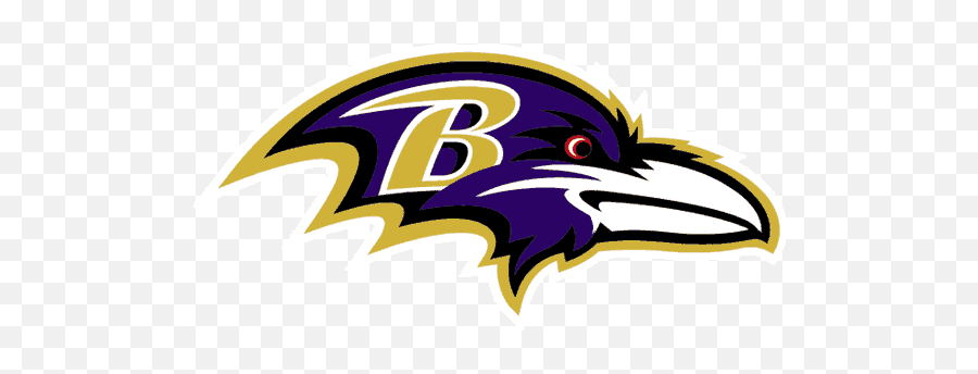 Nfl Bird Logos - Baltimore Ravens Logo Png Emoji,Bird Logo