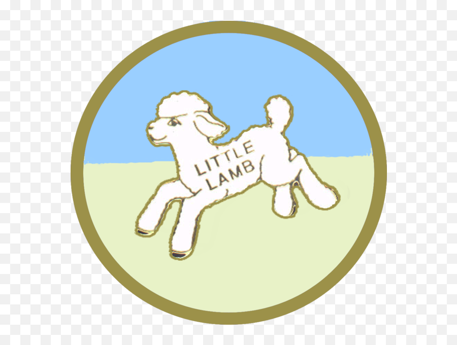 Little Lamb Logo - Lamb Logo Emoji,Lamb Logo