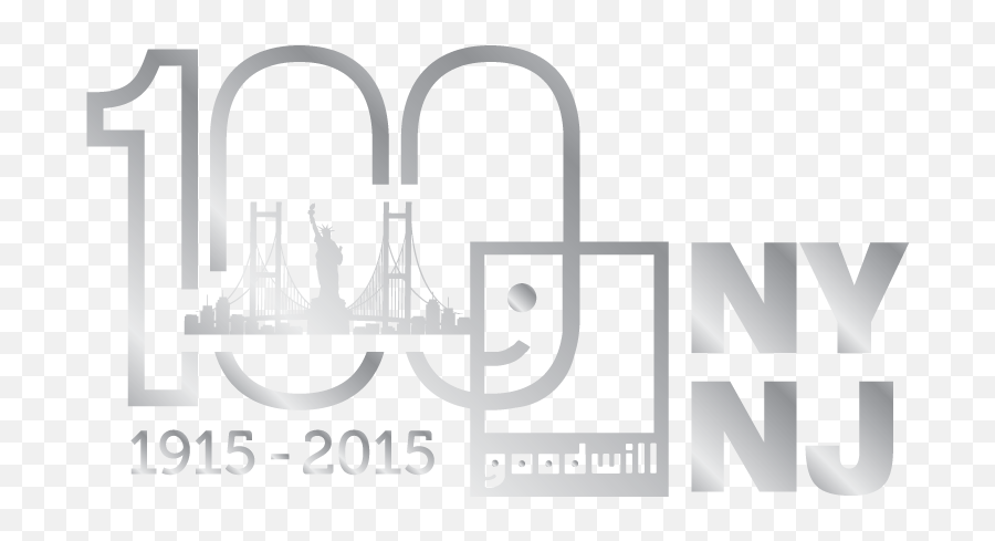 Download Centennial Logo - Goodwill Industries Of Greater Vertical Emoji,Goodwill Logo
