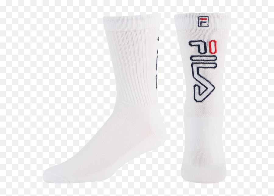 Fila Heritage Outline Logo Crew Socks - Menu0027s Eastbay For Teen Emoji,Fila Logo