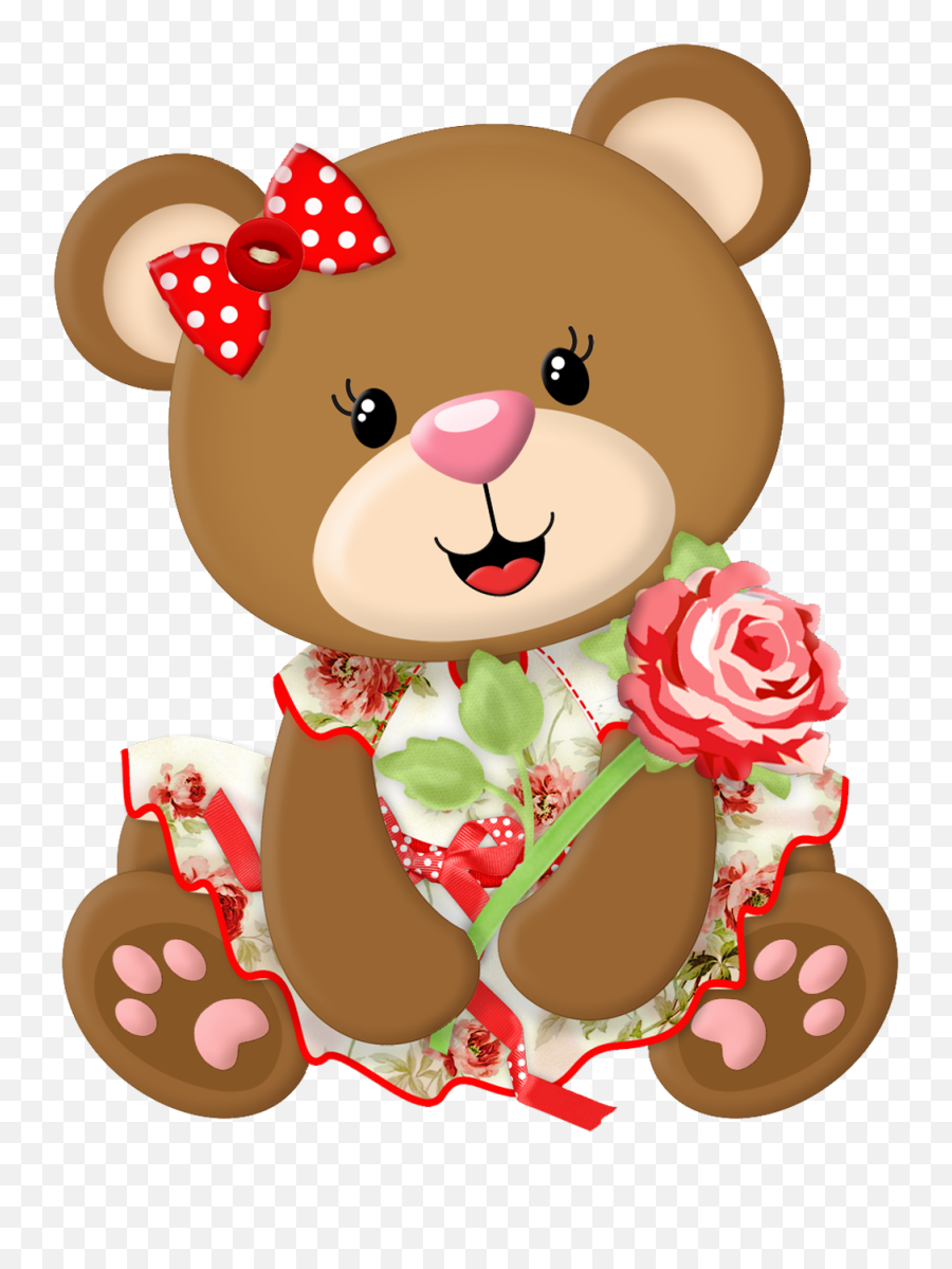 Teddy Bear Holding Heart Clipart Emoji,Bear Clipart Silhouette