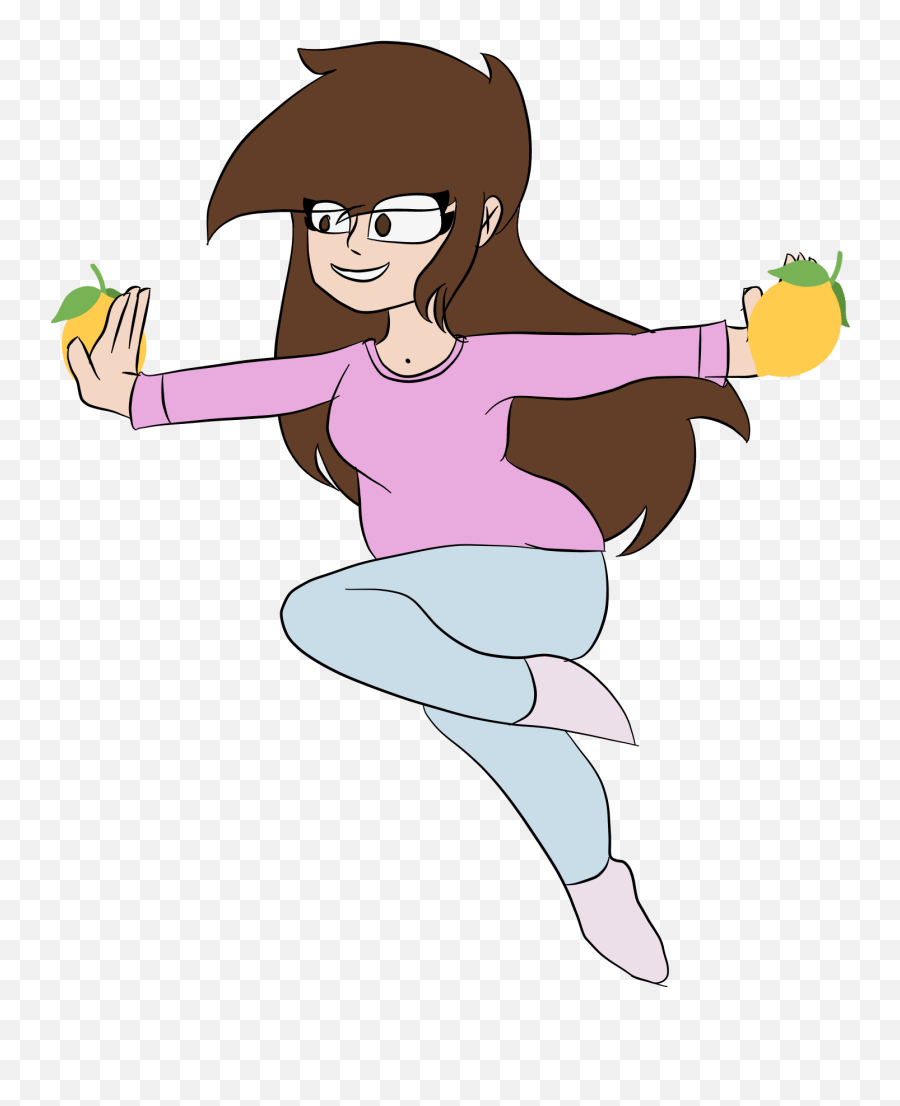 Me Omw To Spam Brad With Lemons - Cartoon Clipart Full Emoji,Lemons Clipart