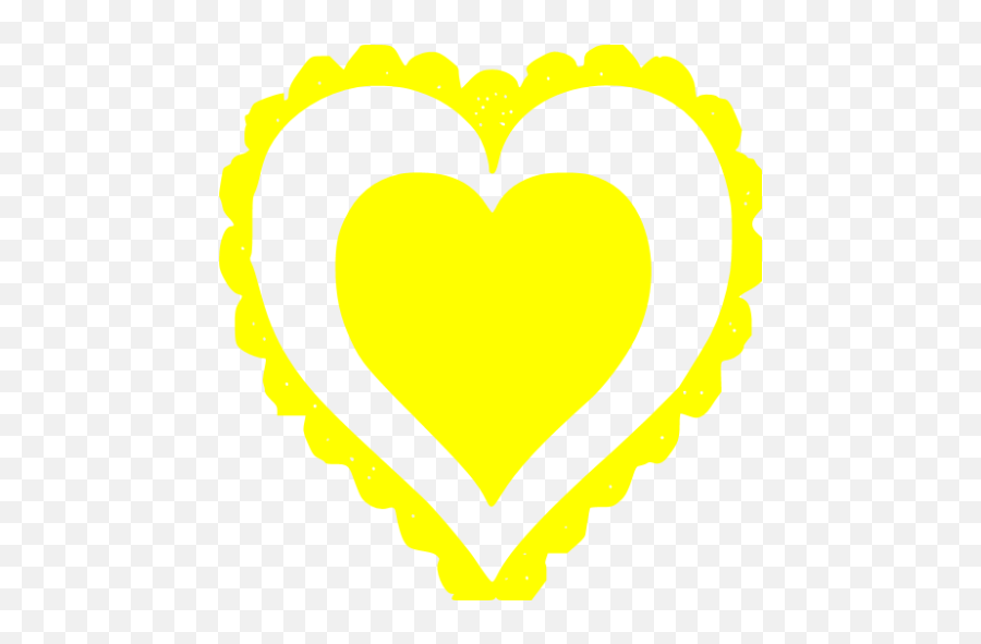 Yellow Heart 52 Icon - Free Yellow Heart Icons Emoji,Yellow Heart Png