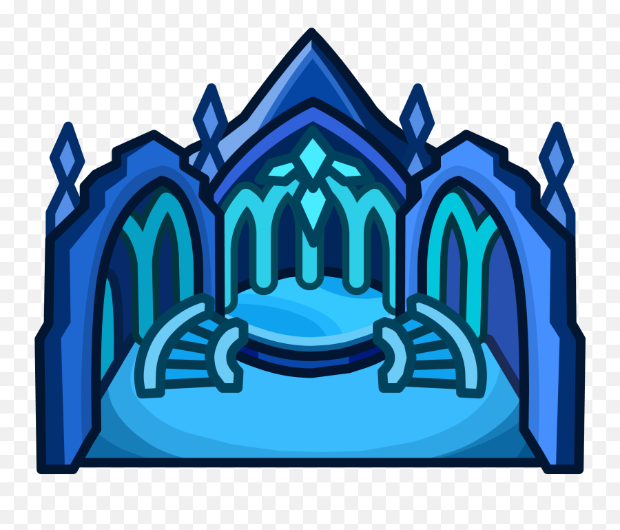 Ice Castle Png - Frozen Igloo Club Penguin Emoji,Igloo Clipart