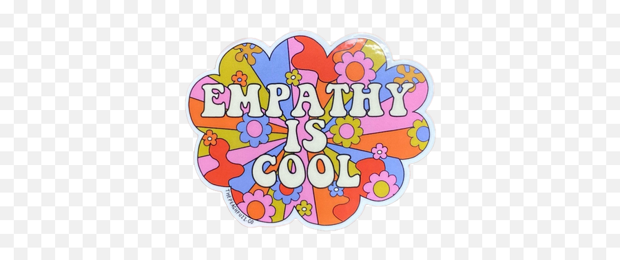 Empathy Is Cool Sticker Emoji,Cool Transparent Designs
