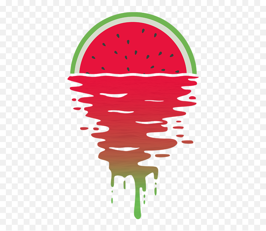 Dripping Watermelon Sunset Womenu0027s T - Shirt For Sale By Filip Emoji,Dripping Water Png