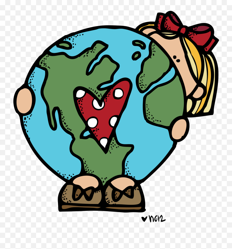 Library Of Heart Earth Vector Stock Png - Melonheadz Earth Clipart Emoji,Earth Clipart
