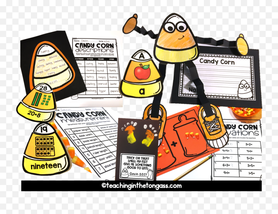 Halloween In The Classroom - Teaching In The Tongass Emoji,Candy Corn Transparent Background