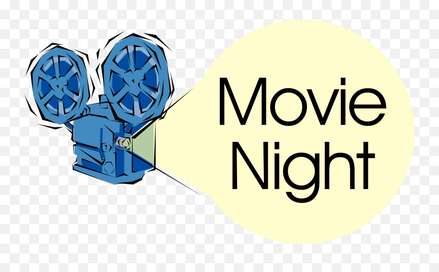 Movie Night Clipart - 54 Cliparts Free Church Movie Night Emoji,Movie Theater Clipart