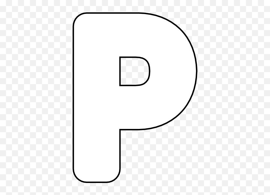 Free Letter P Download Free Clip Art Free Clip Art On - Bubble Letter P Clipart Emoji,P&g Logo