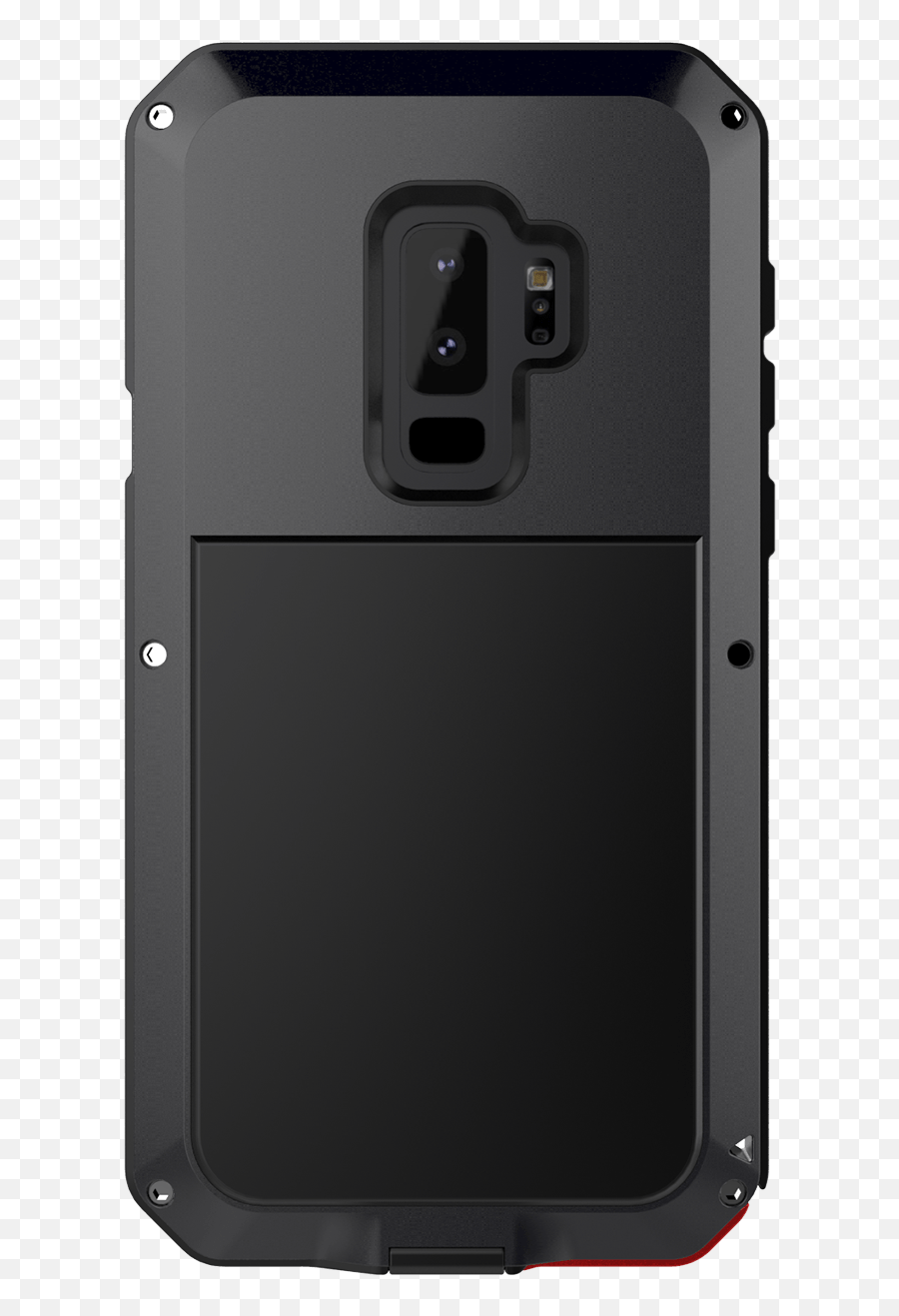 Full Body Rugged Gorilla Glass Samsung Galaxy S9 Case - Black Emoji,Samsung Galaxy S9 Png