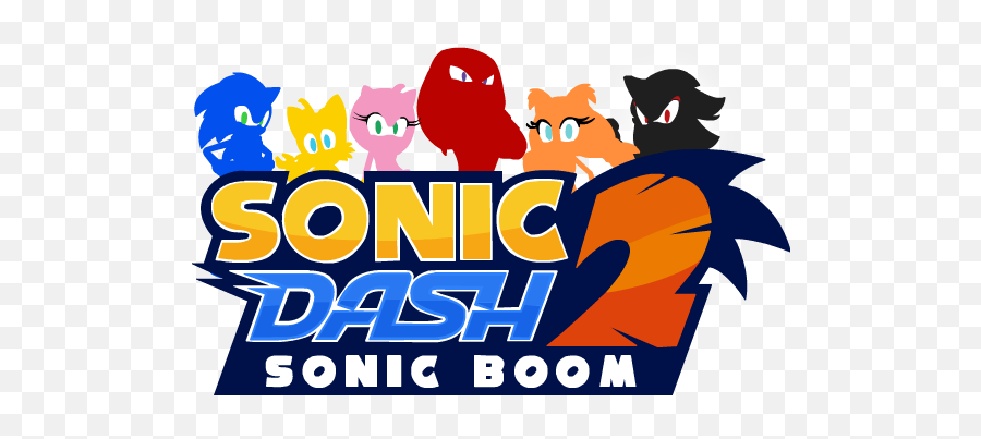 Sonic Video Game Title Logos - Sonic Dash Sonic Boom 2 Emoji,Sonic Adventure 2 Logo