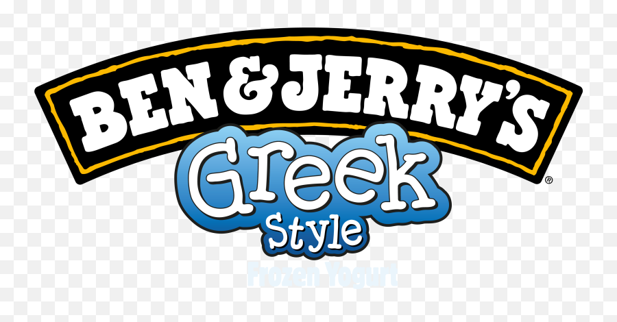 Ben Jerrys Greek Style Logo Png - Ben And Jerrys Emoji,Ben And Jerry's Logo