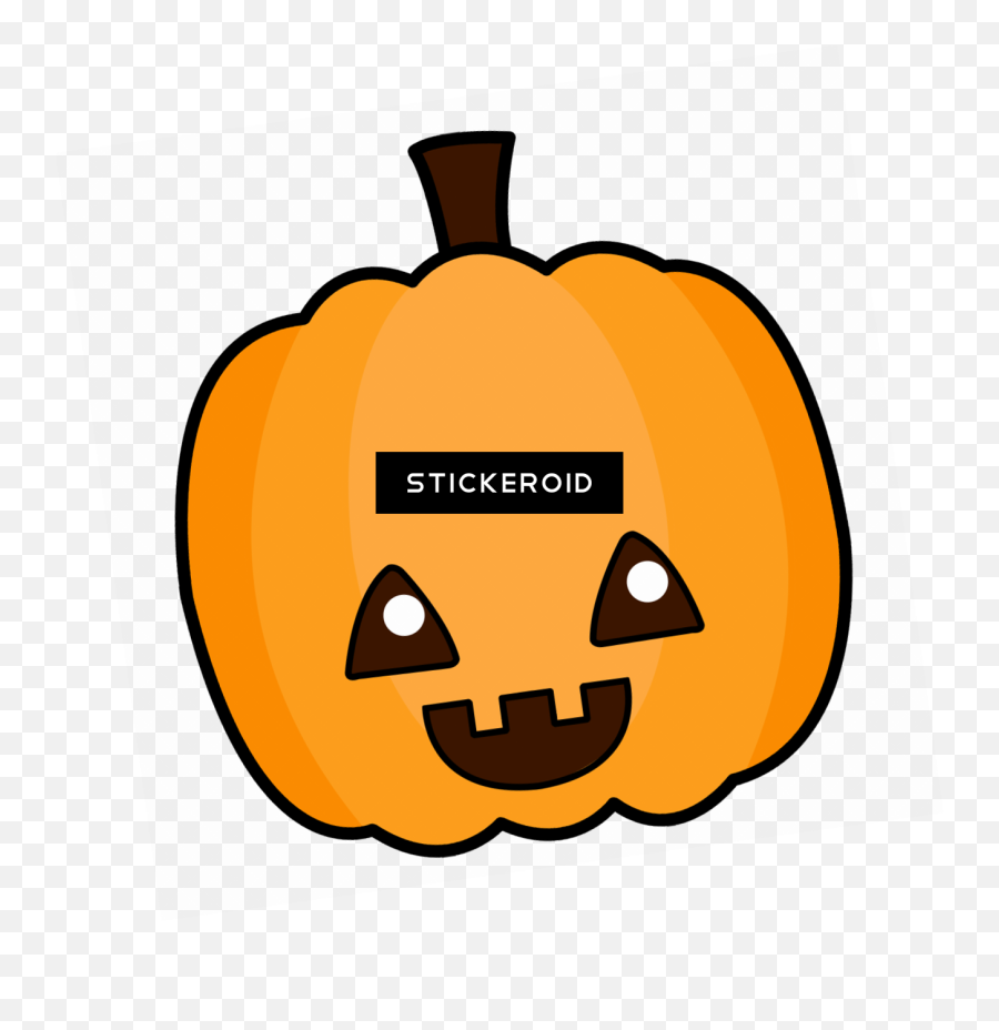 Cute Pumpkin Clipart - Full Size Clipart 2735967 Pinclipart Happy Emoji,Pumpkin Clipart