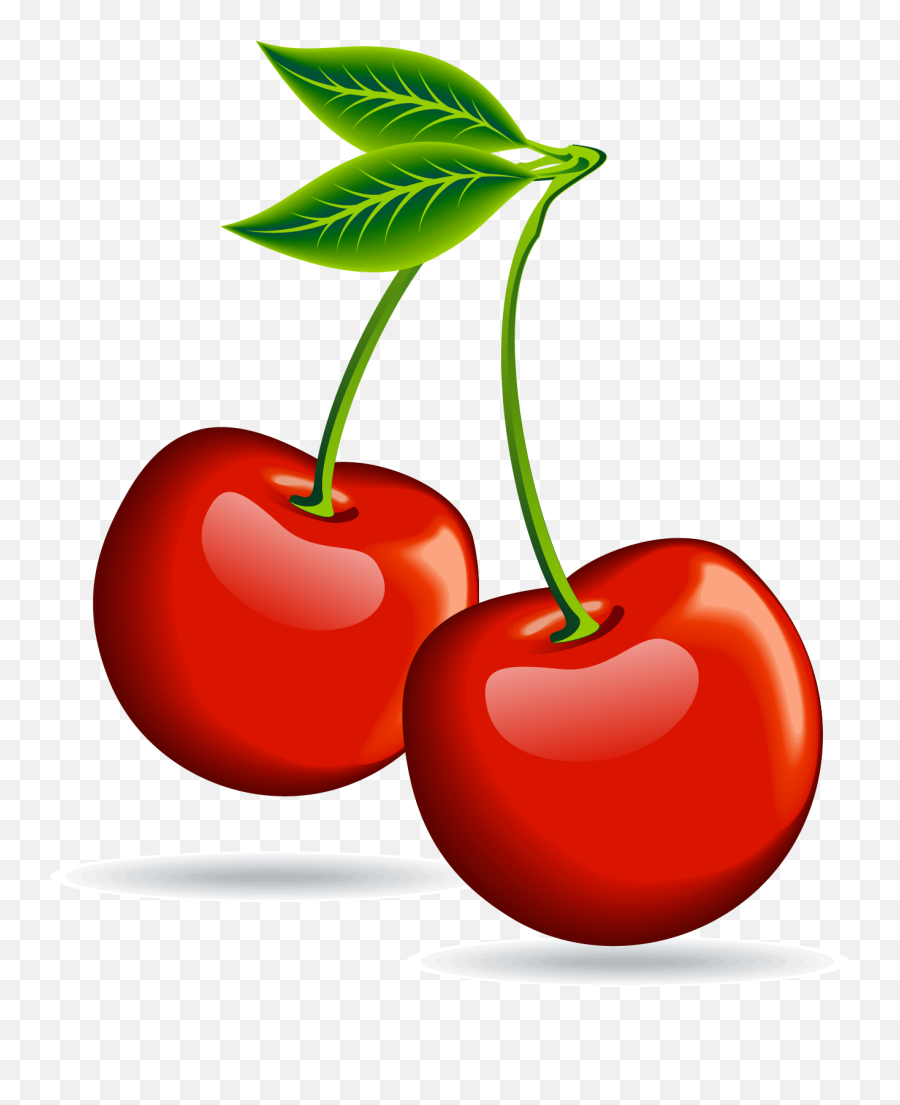 Clip Art Cherry Png Transparent Png - Cherry Png Clipart Emoji,Cherries Png