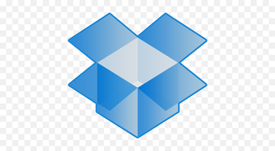 Open Blue Box Logo - Dropbox Icon Transparent Emoji,Blue Box Logos