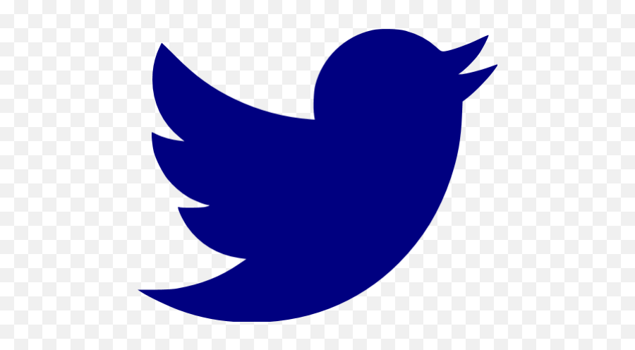 Navy Blue Twitter Icon - Twitter Logo New Emoji,Twitter Png