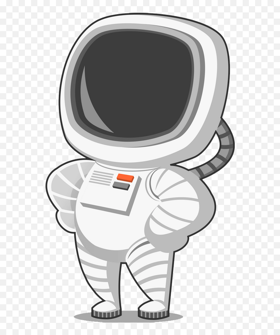 Funny Astronaut Clipart Transparent - Astronot Vectör Çizim Renkli Emoji,Astronaut Clipart