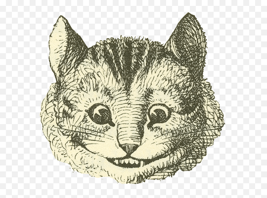 The Cheshire Cat - Alice Wonderland Cat Cheshire Emoji,Cheshire Cat Png