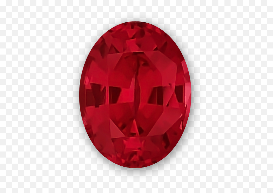 Download Hd 10x8mm Oval Gem Quality - Ruby Stone Png Oval Ruby Png Emoji,Red Oval Png