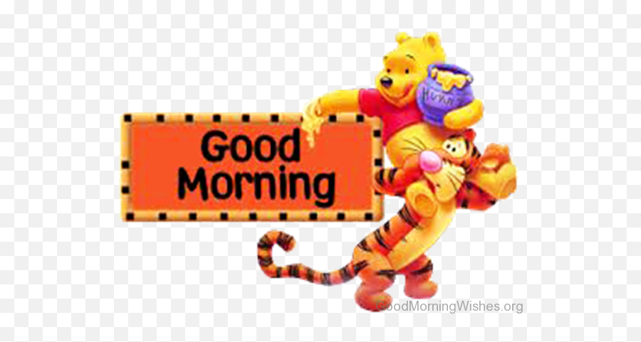 Good Morning Clipart - Good Morning Winnie The Pooh Emoji,Good Morning Clipart