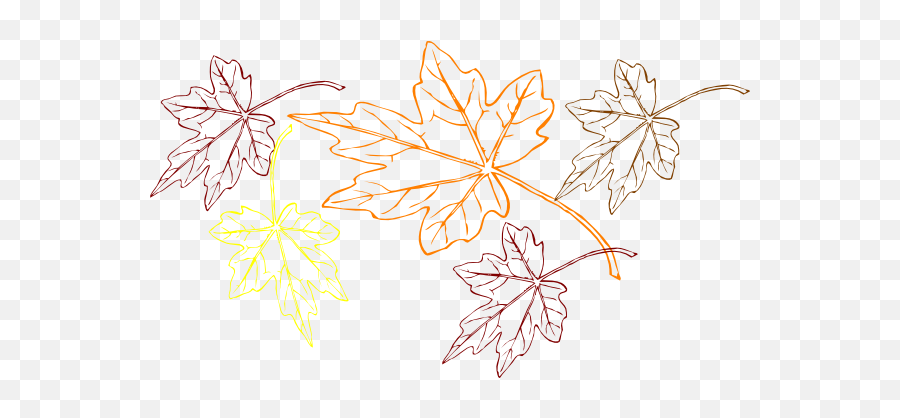 Clip Art Family Tree Outline Download - Blowing Autumn Leaves Vector Emoji,Leaf Outline Clipart