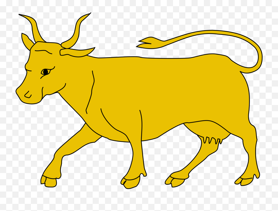Bull Horns Png - Yellow Cow Clip Art Emoji,Bull Horns Png