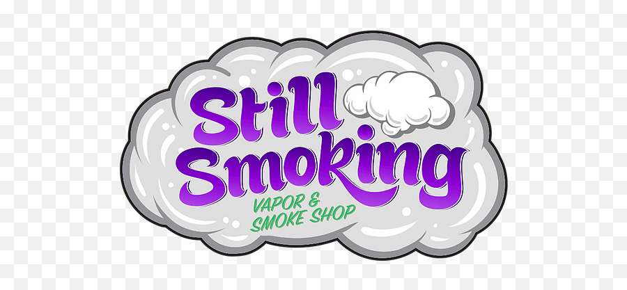 Still Smoking Vapor Smoke Shop - Language Emoji,No Smoke Logo