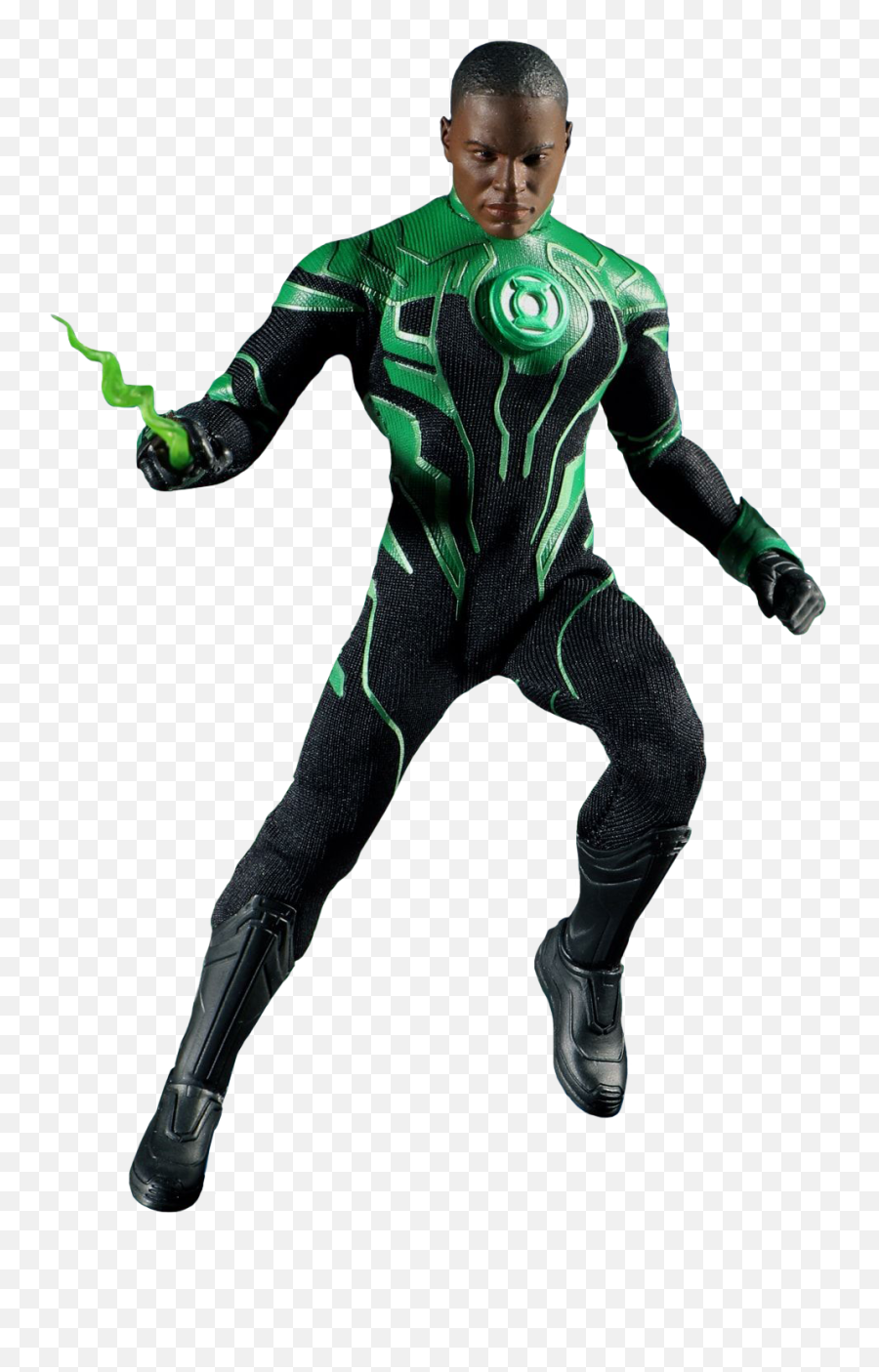 Green Lantern - John Stewart Green Lantern One12 Collective 112th Scale Action Figure Emoji,Lantern Transparent