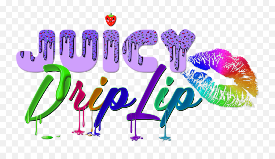 Juicy Drip Lip Juicy Lip Llc Emoji,Lip Logo